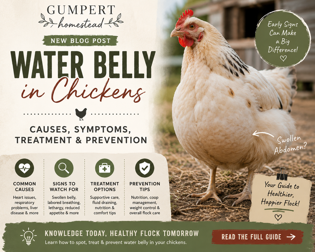 Water Belly in Chickens: Causes, Symptoms, Treatment & Prevention Guide for Backyard Flocks
