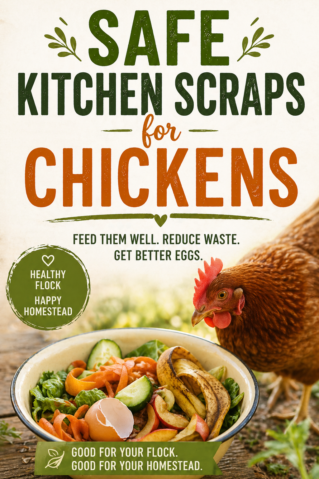 Safe Kitchen Scraps for Chickens: What to Feed, What to Avoid, and How to Do It Right