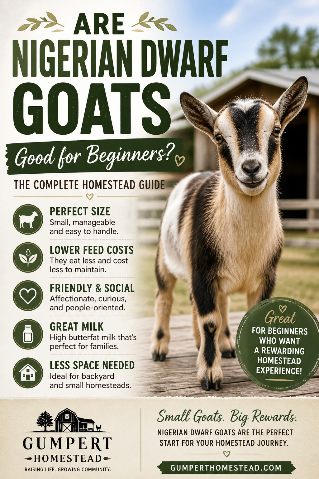 Are Nigerian Dwarf Goat Good for Beginners? (Complete Homestead Guide)