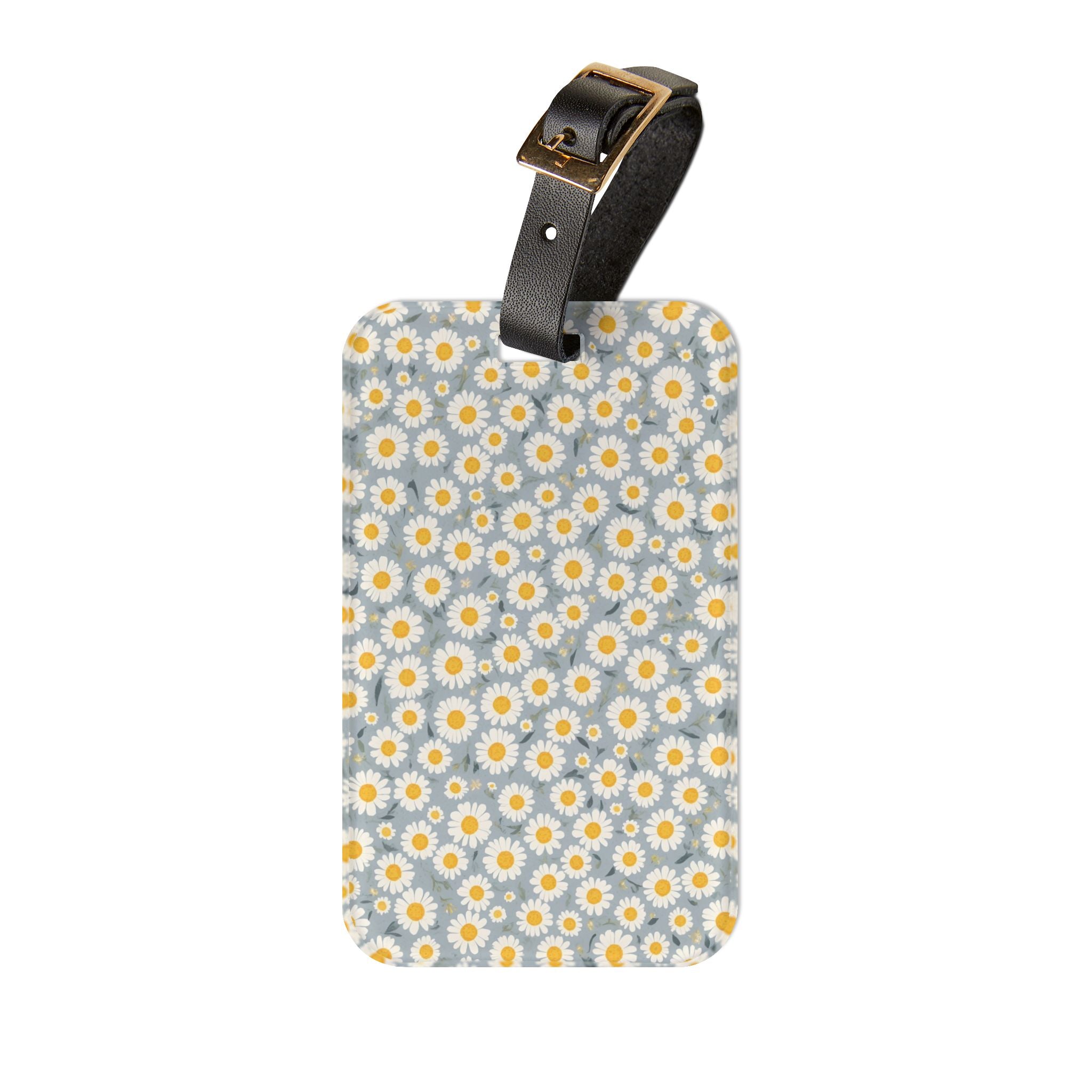 Daisy Luggage Tag | Cottagecore Travel Accessory | Floral Suitcase Tag | Cute Farmhouse Bag Identifier | Gumpert Homestead