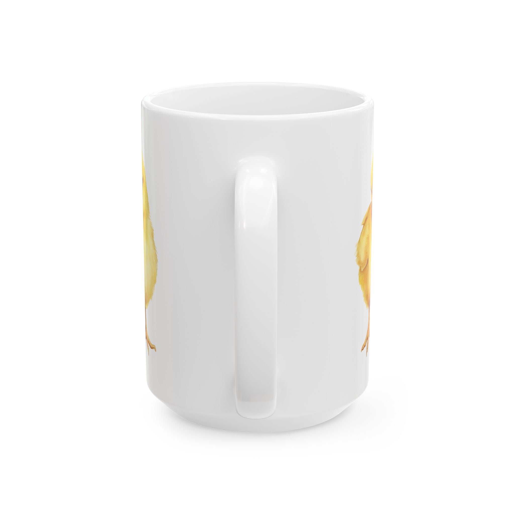 Baby Chick Ceramic Mug – Cute Chicken Coffee Cup, Farm Homestead Mug, Chick Lover Gift (11oz, 15oz)
