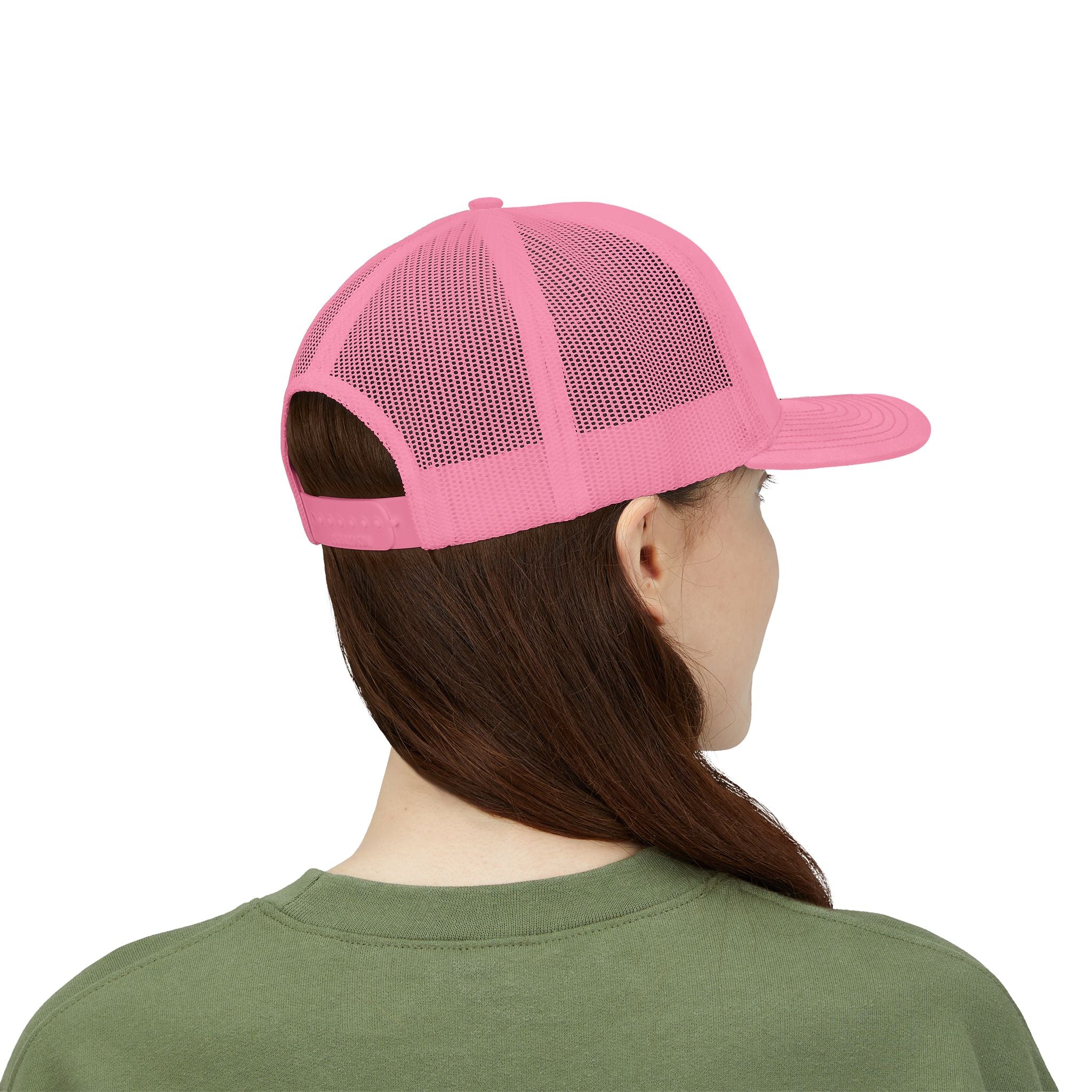 Farm Life Pig Snapback Trucker Hat – Rustic Farm Trucker Cap, Homestead Hat, Pig Lover Farm Cap, Country Lifestyle Mesh Hat