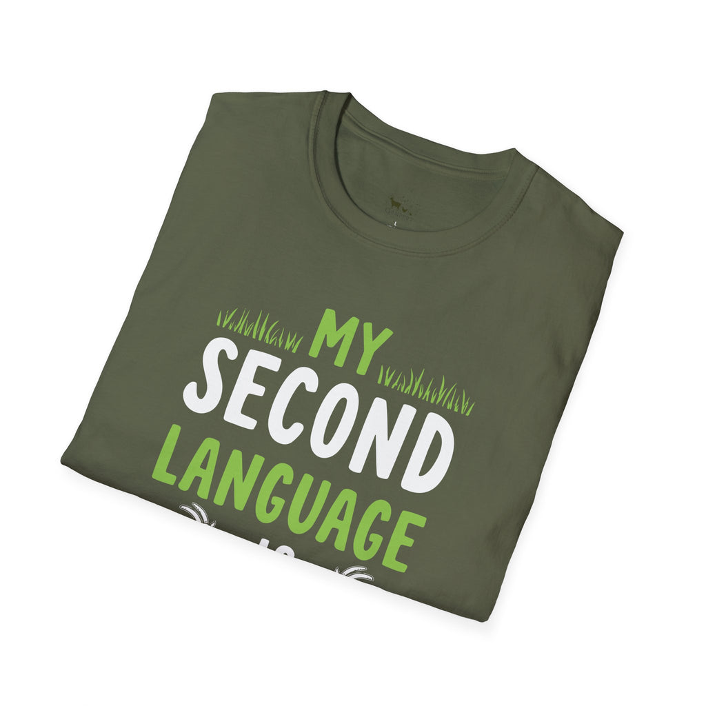 My Second Language Is Goat Funny Unisex T-Shirt | Goat Lover Farm Life Tee