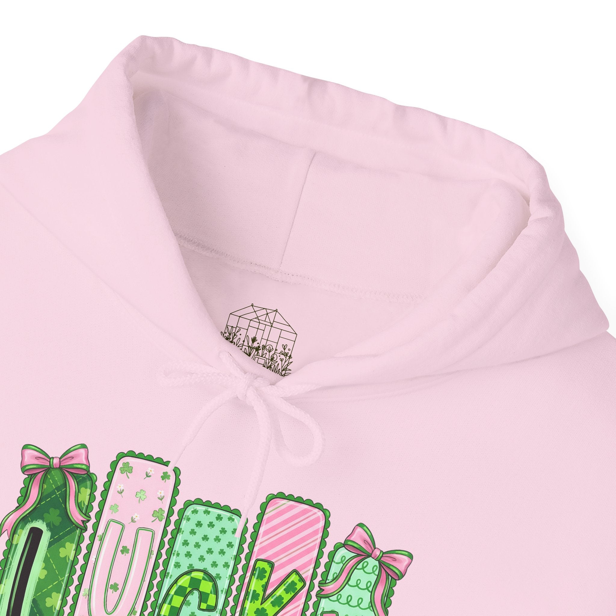 Lucky Hoodie Pink | St Patrick’s Day Farm Hoodie | Cottagecore Lucky Sweatshirt | Farm Life Pullover | Homestead Spring Apparel | Lucky Charm Hoodie