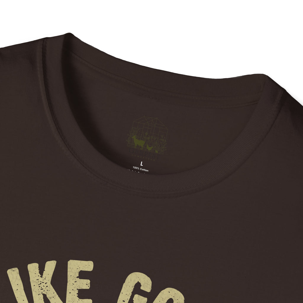 “I Like Goats & Maybe Like 3 People” Vintage Goat Lover Unisex Softstyle T-Shirt | Funny Farm Life Tee