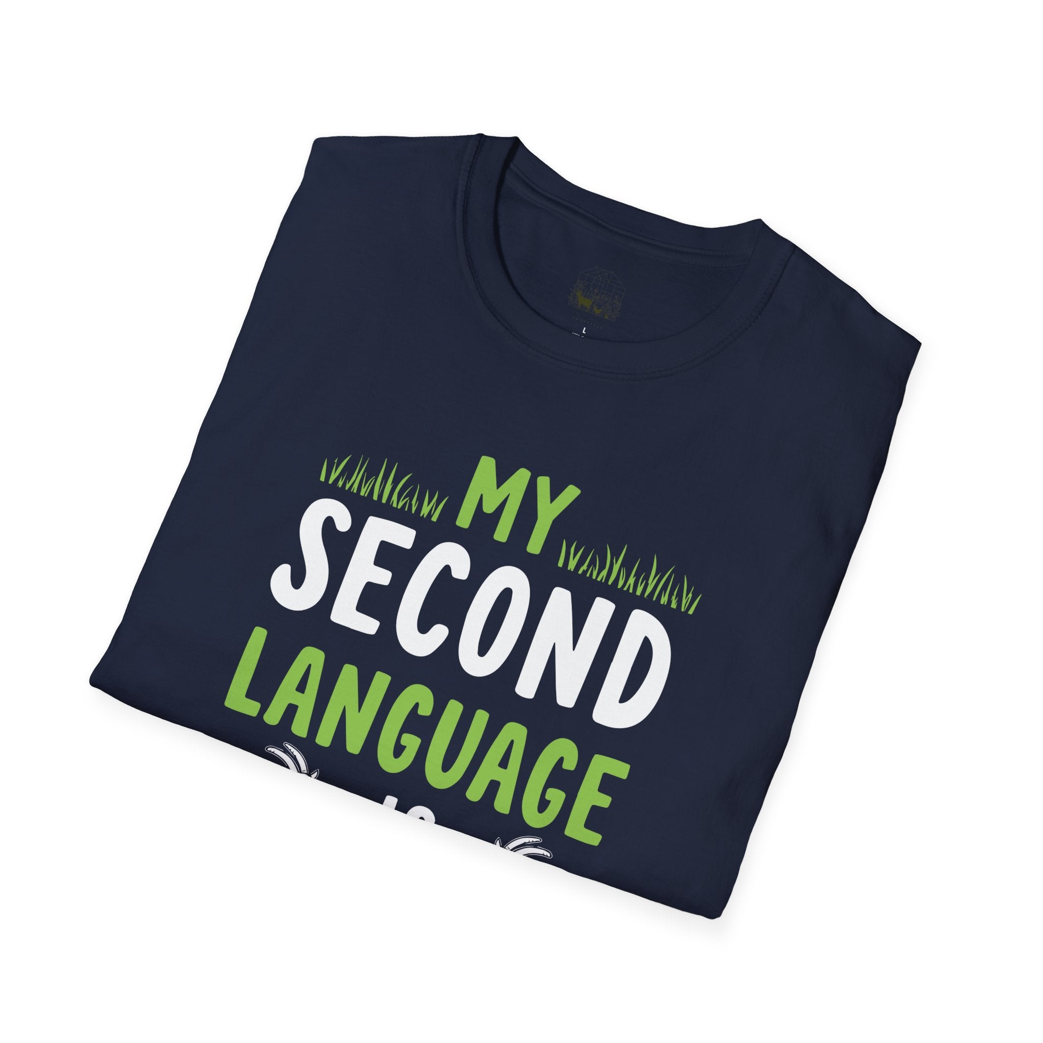 My Second Language Is Goat Funny Unisex T-Shirt | Goat Lover Farm Life Tee
