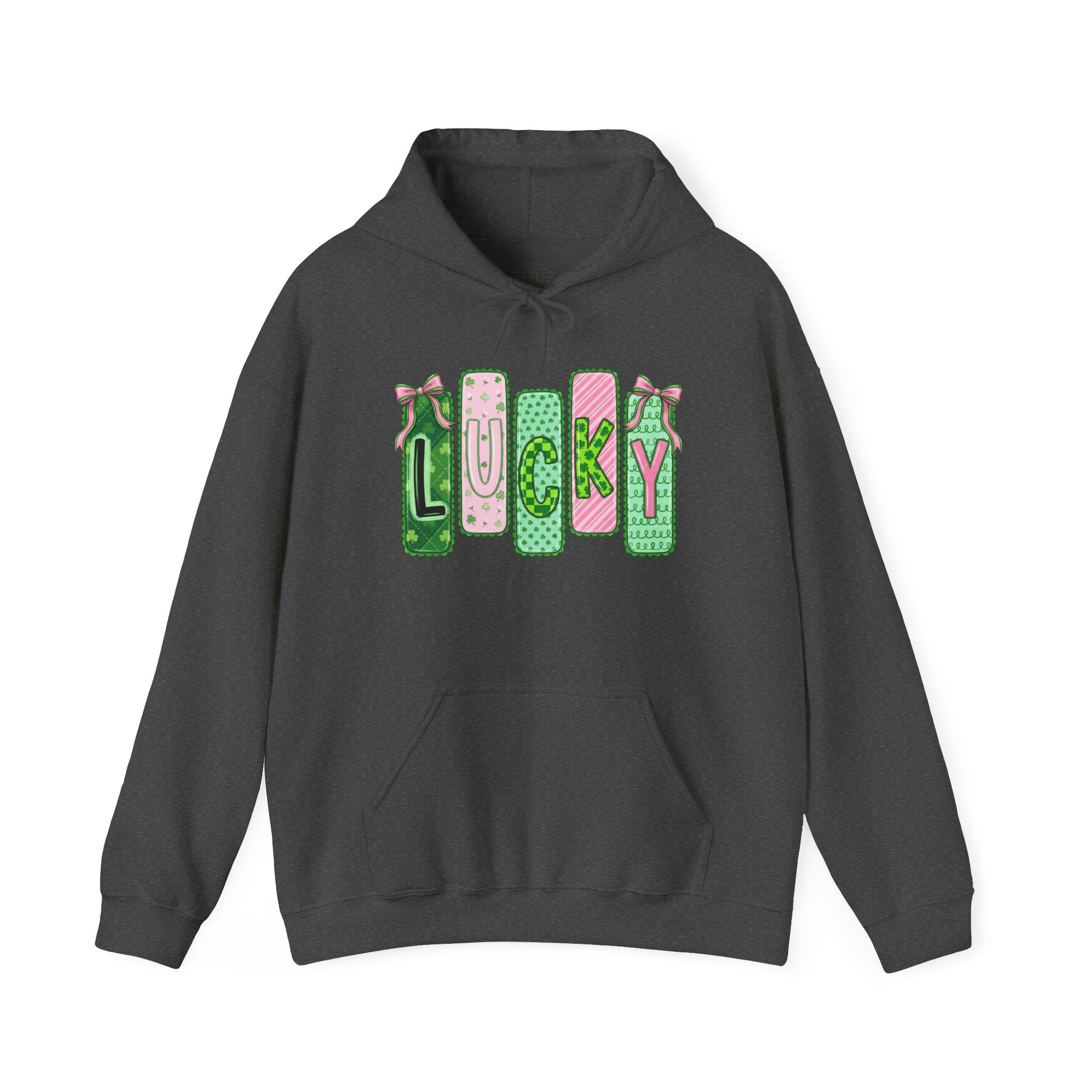 Lucky Hoodie Pink | St Patrick’s Day Farm Hoodie | Cottagecore Lucky Sweatshirt | Farm Life Pullover | Homestead Spring Apparel | Lucky Charm Hoodie