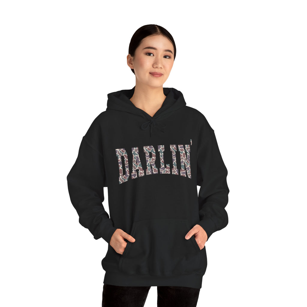 Darlin’ Western Farmhouse Hoodie – Unisex Country Sweatshirt | Cozy Southern Homestead Apparel