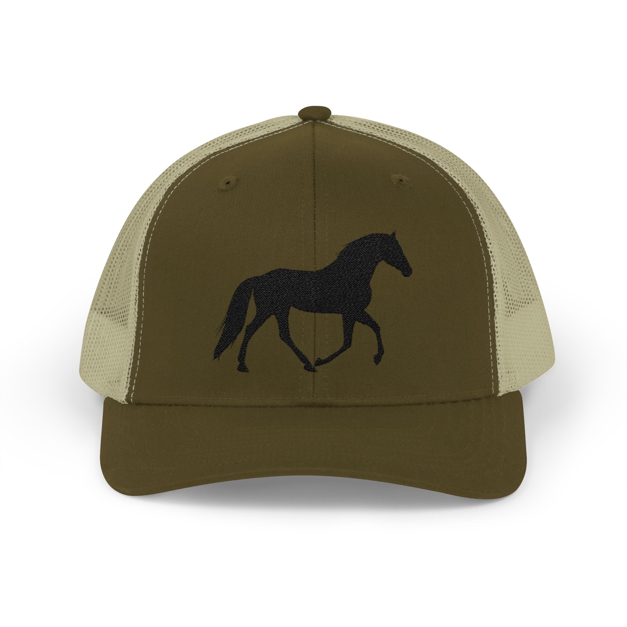 Walking Horse Trucker Hat | Rustic Equestrian Mesh Snapback Cap | Ranch Life Horse Lover Hat | Farm & Western Cottagecore Cap