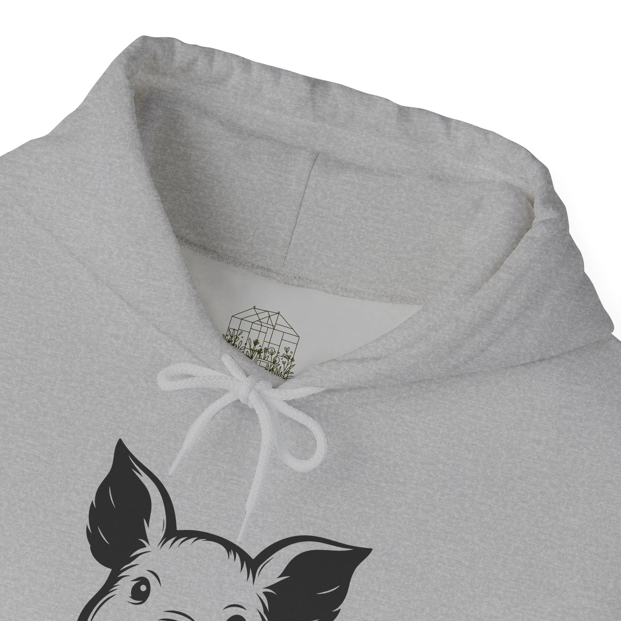 Peeking Pig Hoodie – Cute Pig Pullover Sweatshirt, Pig Lover Hoodie, Farm Life Hoodie, Mini Pig Apparel, Homestead Hoodie, Farm Animal Hoodie, Country Living Unisex Hoodie