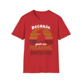 Because Goats Are Freaking Awesome Vintage Unisex T-Shirt | Funny Goat Lover Farm Life Tee