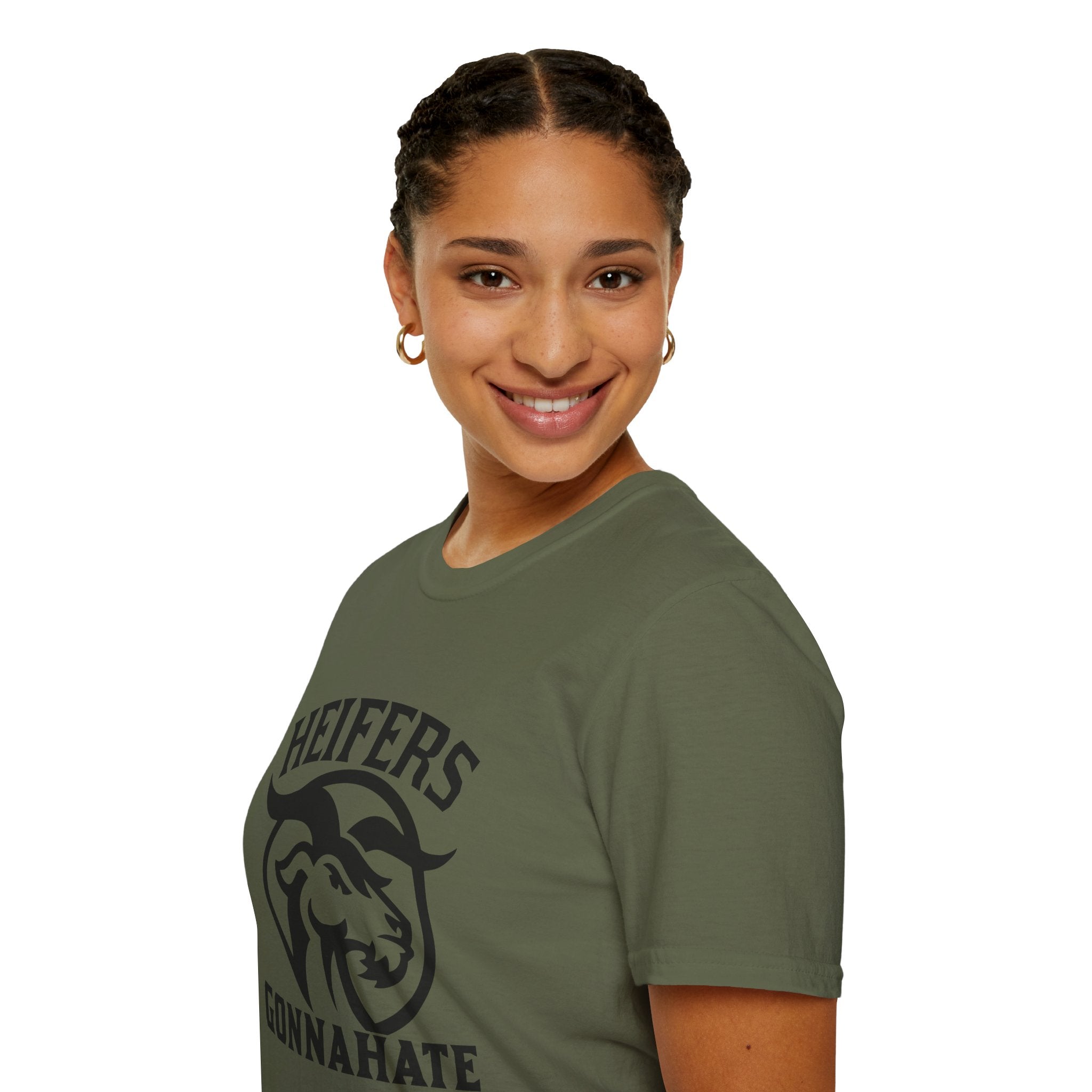 Heifers Gonna Hate Funny Cowgirl Unisex T-Shirt | Western Farm Life Graphic Tee