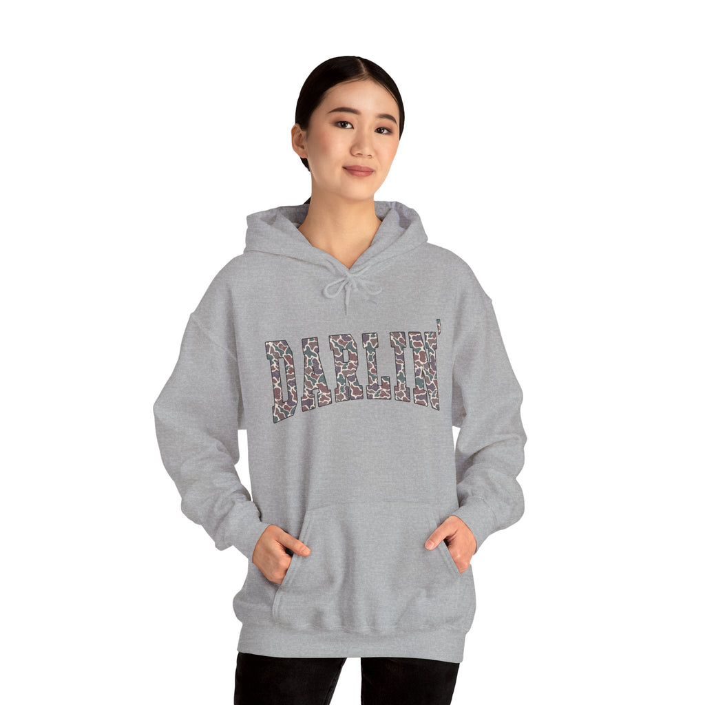 Darlin’ Western Farmhouse Hoodie – Unisex Country Sweatshirt | Cozy Southern Homestead Apparel