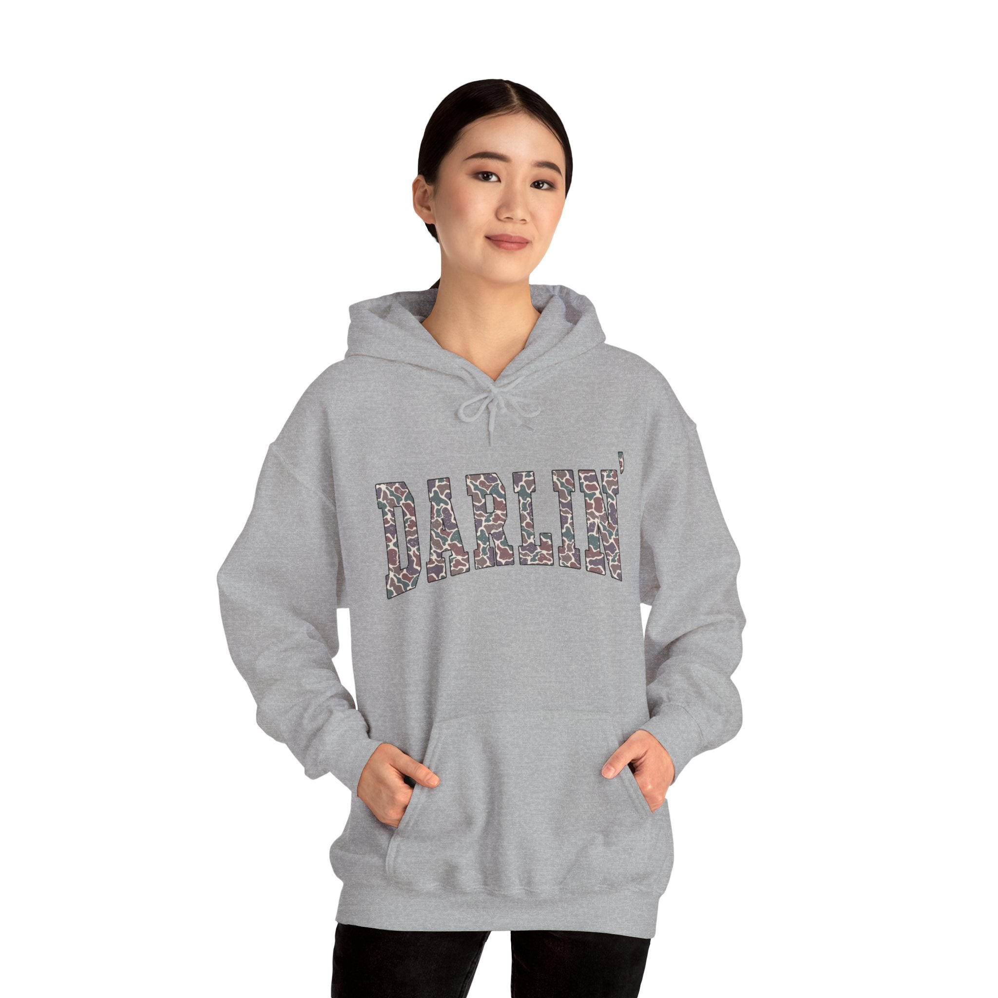 Darlin’ Western Farmhouse Hoodie – Unisex Country Sweatshirt | Cozy Southern Homestead Apparel