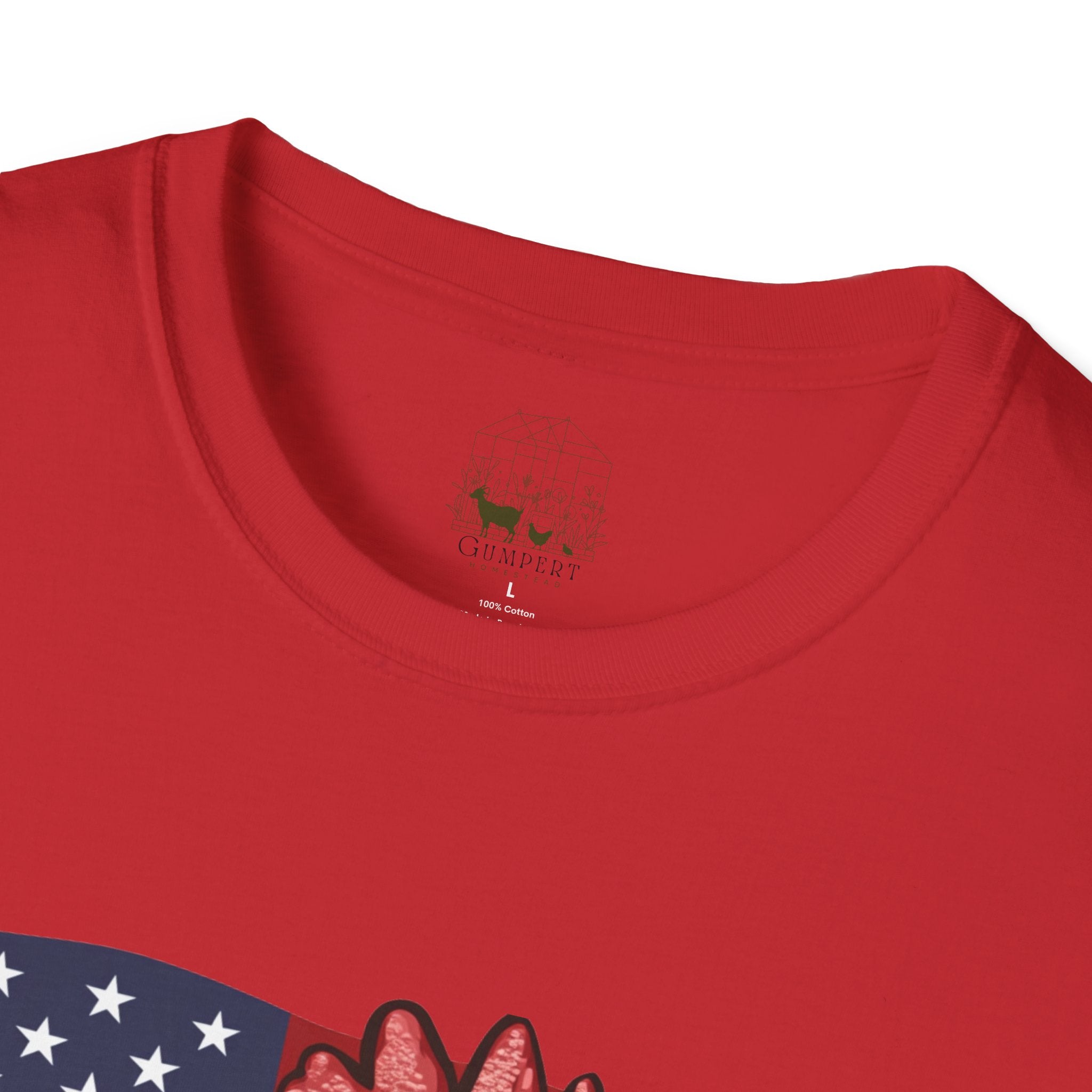4th Of July Chicken T-Shirt – American Flag Hen Shirt, Farm Life Tee, 4th of July Chicken Shirt, Backyard Chicken Keeper Gift, Homestead Farm Apparel