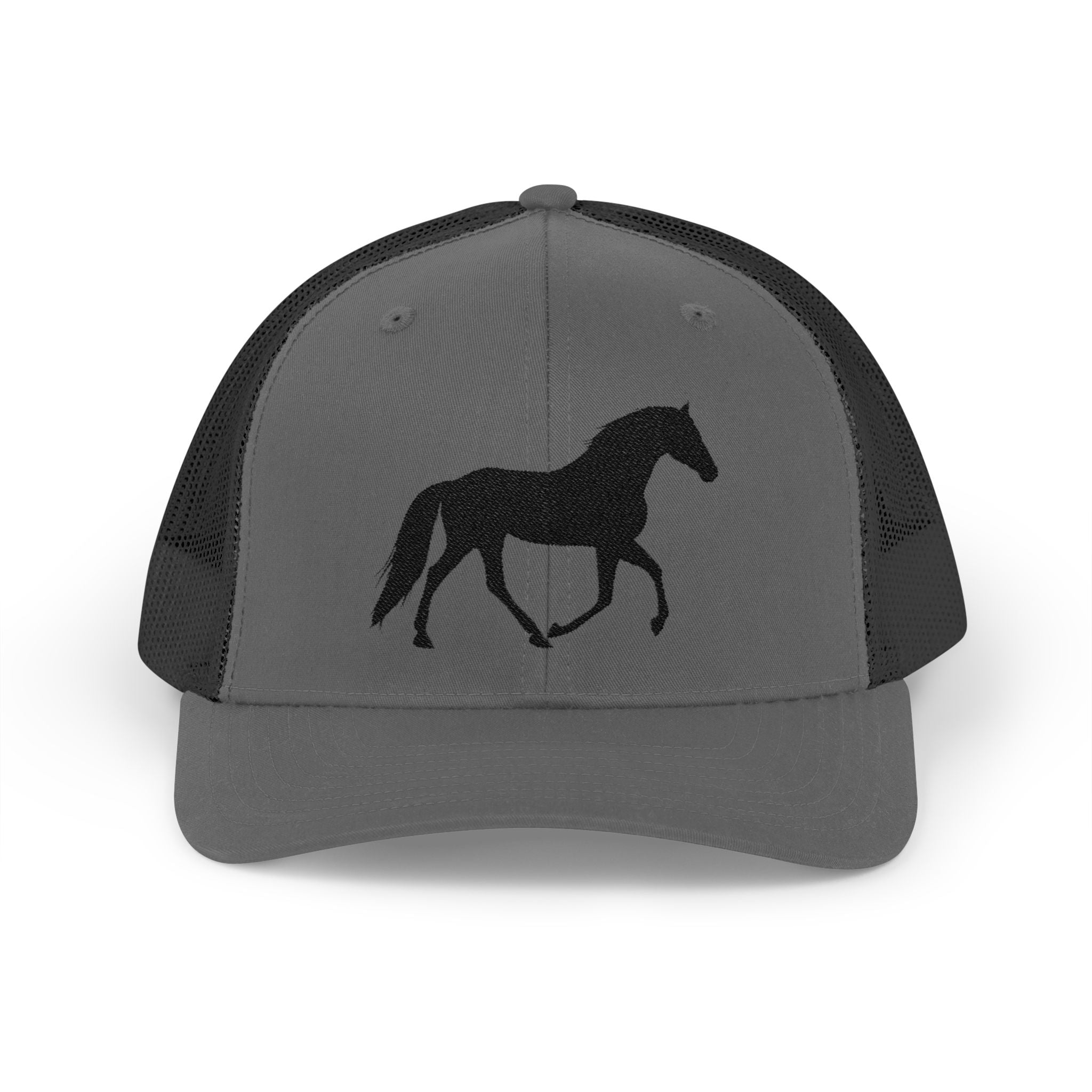 Walking Horse Trucker Hat | Rustic Equestrian Mesh Snapback Cap | Ranch Life Horse Lover Hat | Farm & Western Cottagecore Cap