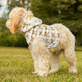 Gold Coquette Bows Cute Pet Hoodie - Adorable Puppy Sweater, Small Dog Outfit, Furry Friend Gift, Pet Apparel, Animal Lover Present