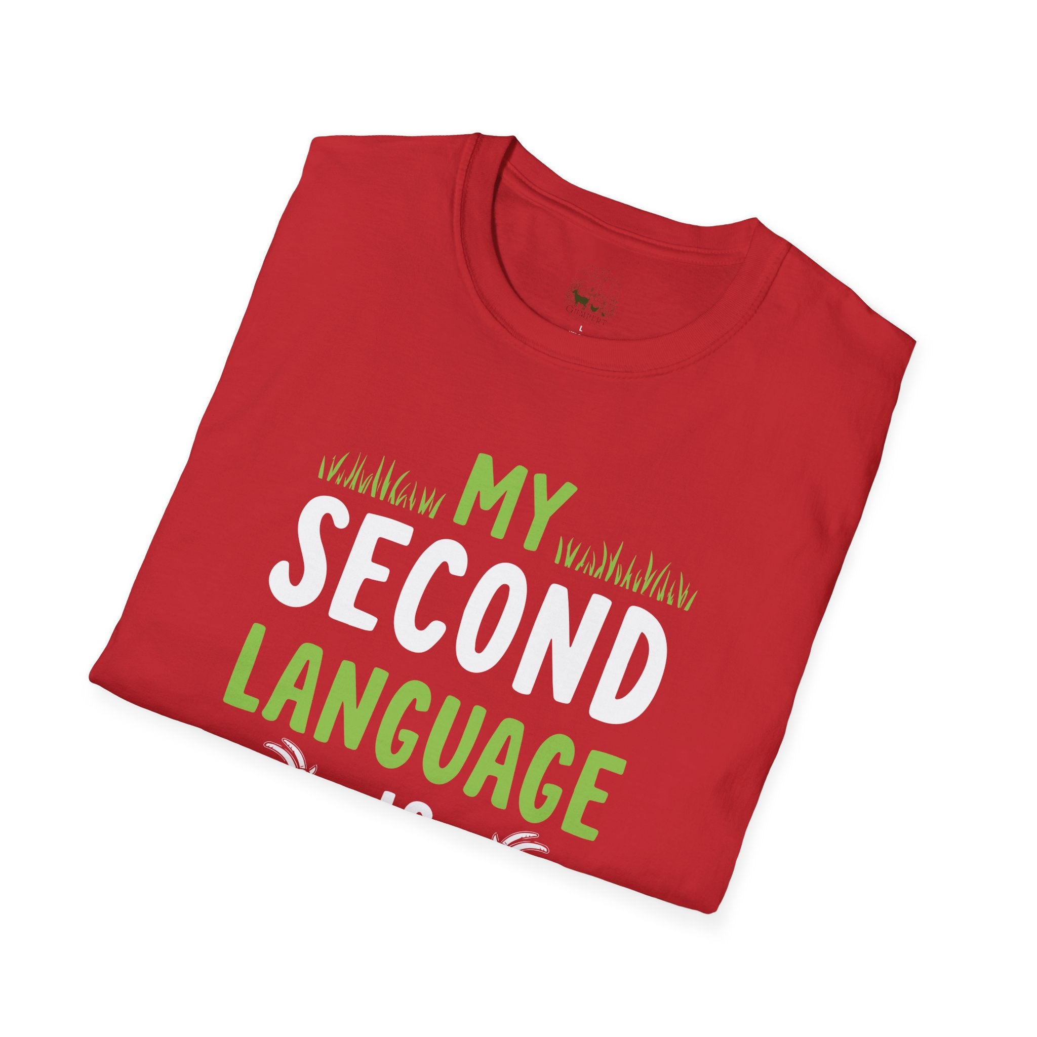 My Second Language Is Goat Funny Unisex T-Shirt | Goat Lover Farm Life Tee