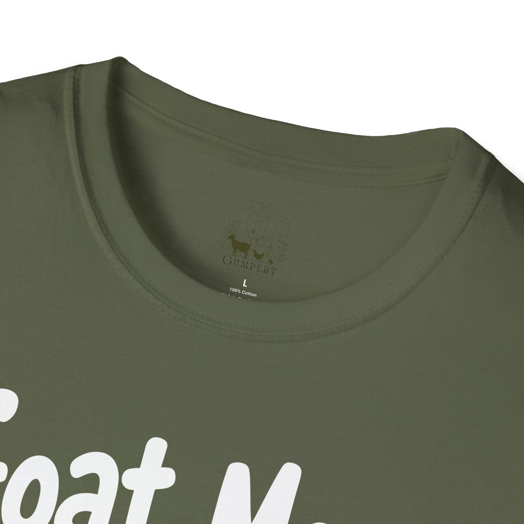 Goat Mom Like a Normal Mom Only Way More Cooler Unisex T-Shirt | Funny Goat Mom Farm Shirt