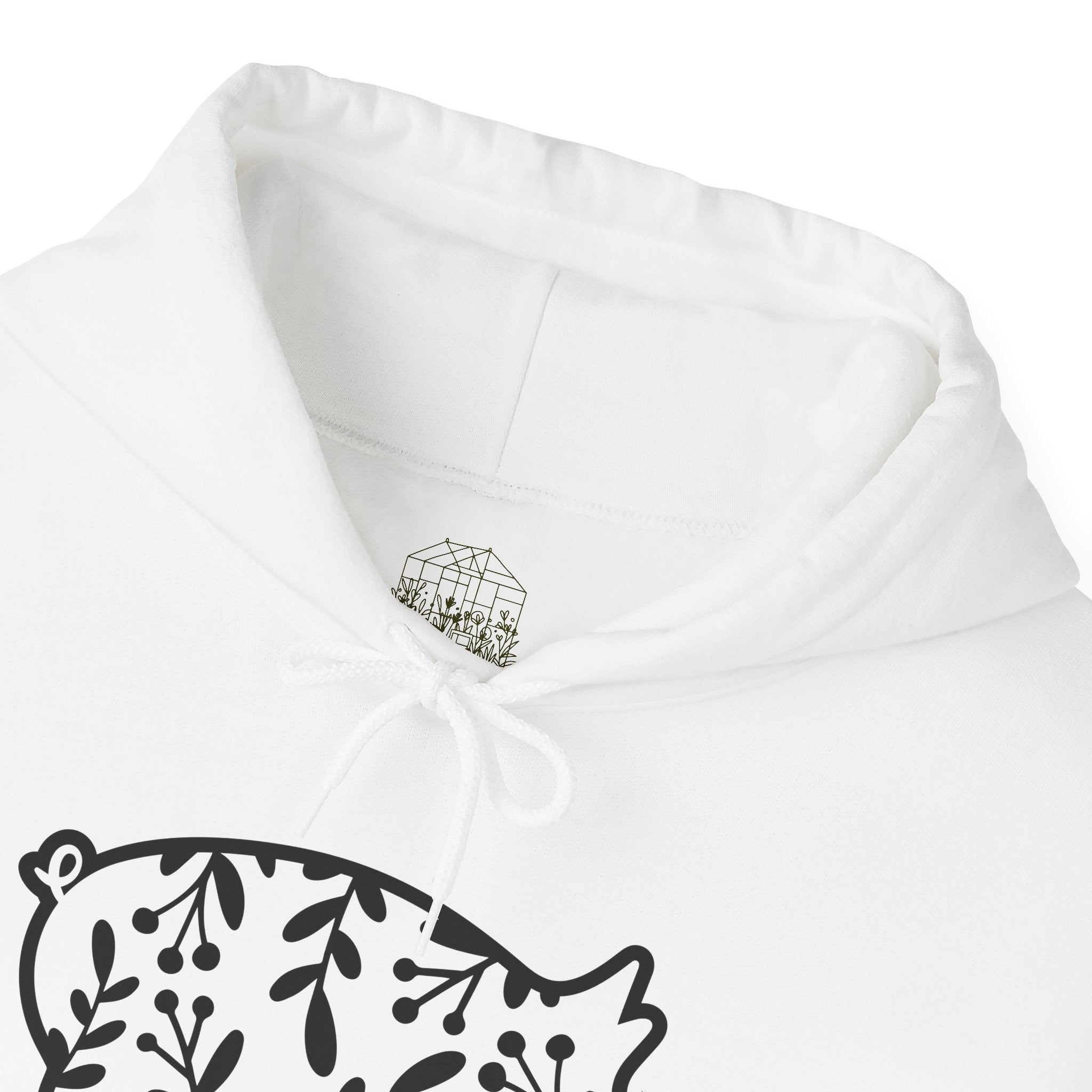 Floral Pig Silhouette Hoodie – Farm Life Sweatshirt, Pig Lover Pullover, Homestead Hoodie, Mini Pig Apparel, Farm Animal Hoodie, Country Living Unisex Hoodie