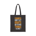 Farmers Don’t Let Goats Do Stupid Things Alone Tote Bag | Funny Goat Lover Canvas Bag | Farm Life Tote | Goat Farmer Gift | Gumpert Homestead
