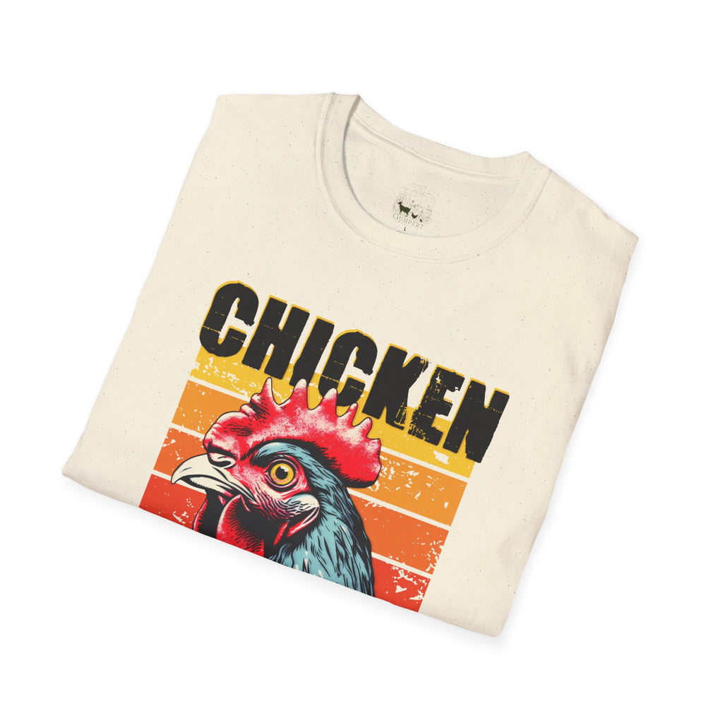 Chicken Daddy T-Shirt – Funny Rooster Shirt, Farm Dad Tee, Retro Farm Chicken Shirt, Backyard Chicken Keeper Gift, Homestead Farm Life Apparel
