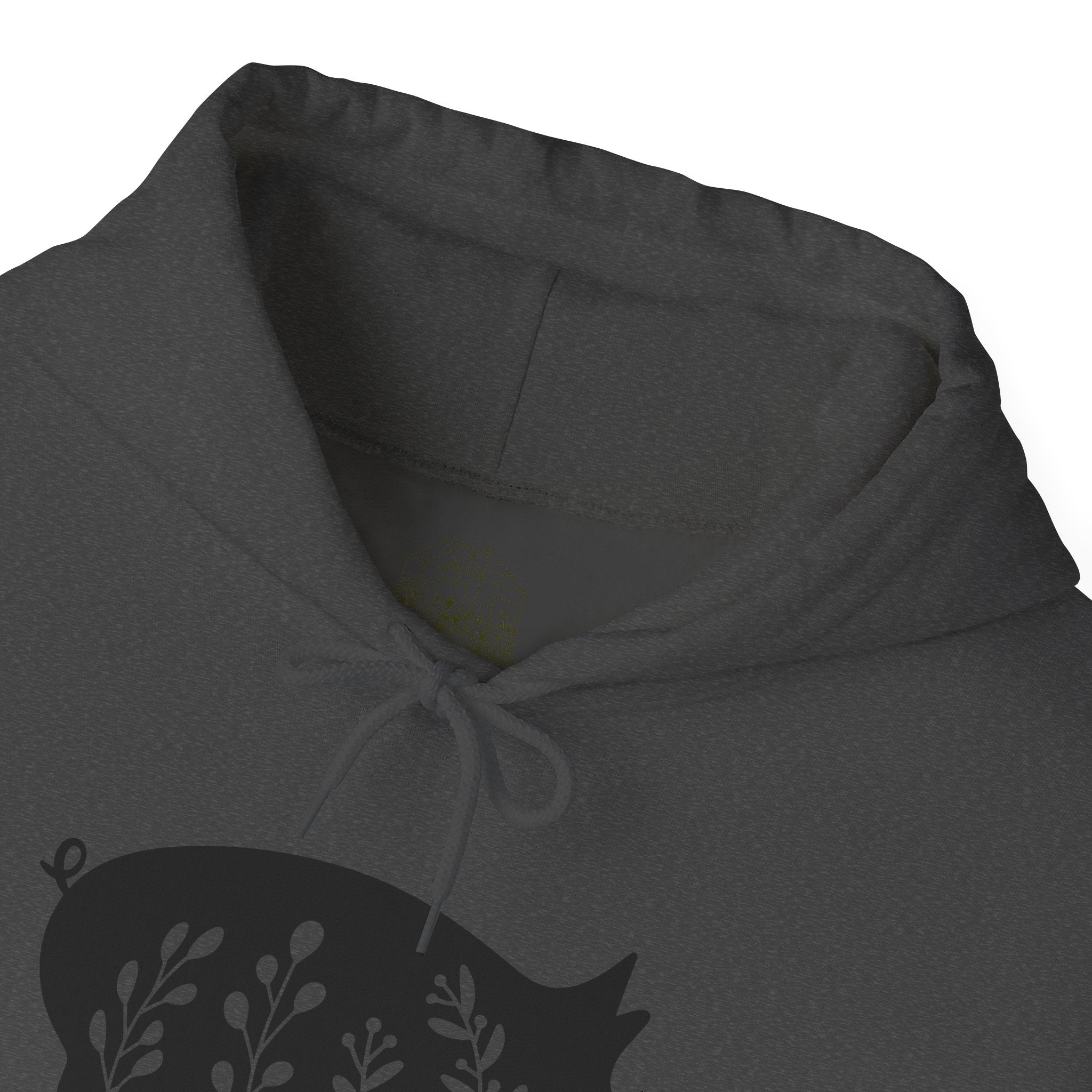 Floral Pig Silhouette Hoodie – Farm Life Sweatshirt, Pig Lover Pullover, Homestead Hoodie, Mini Pig Apparel, Farm Animal Hoodie, Country Living Unisex Hoodie