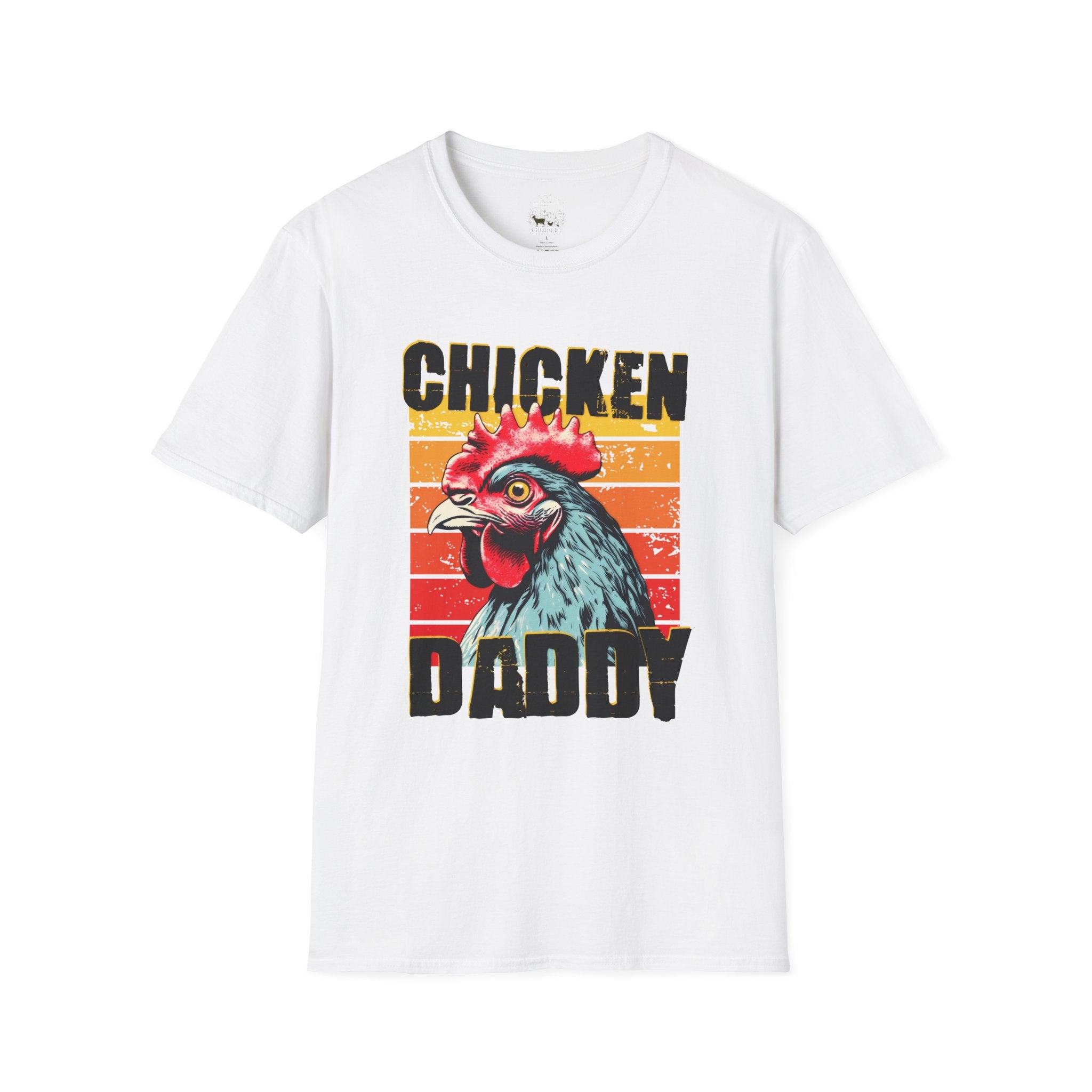 Chicken Daddy T-Shirt – Funny Rooster Shirt, Farm Dad Tee, Retro Farm Chicken Shirt, Backyard Chicken Keeper Gift, Homestead Farm Life Apparel