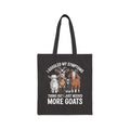 Funny Goat Tote Bag | “I Googled My Symptoms Turns Out I Just Needed More Goats” Canvas Bag | Goat Lover Gift | Farm Life Tote | Gumpert Homestead