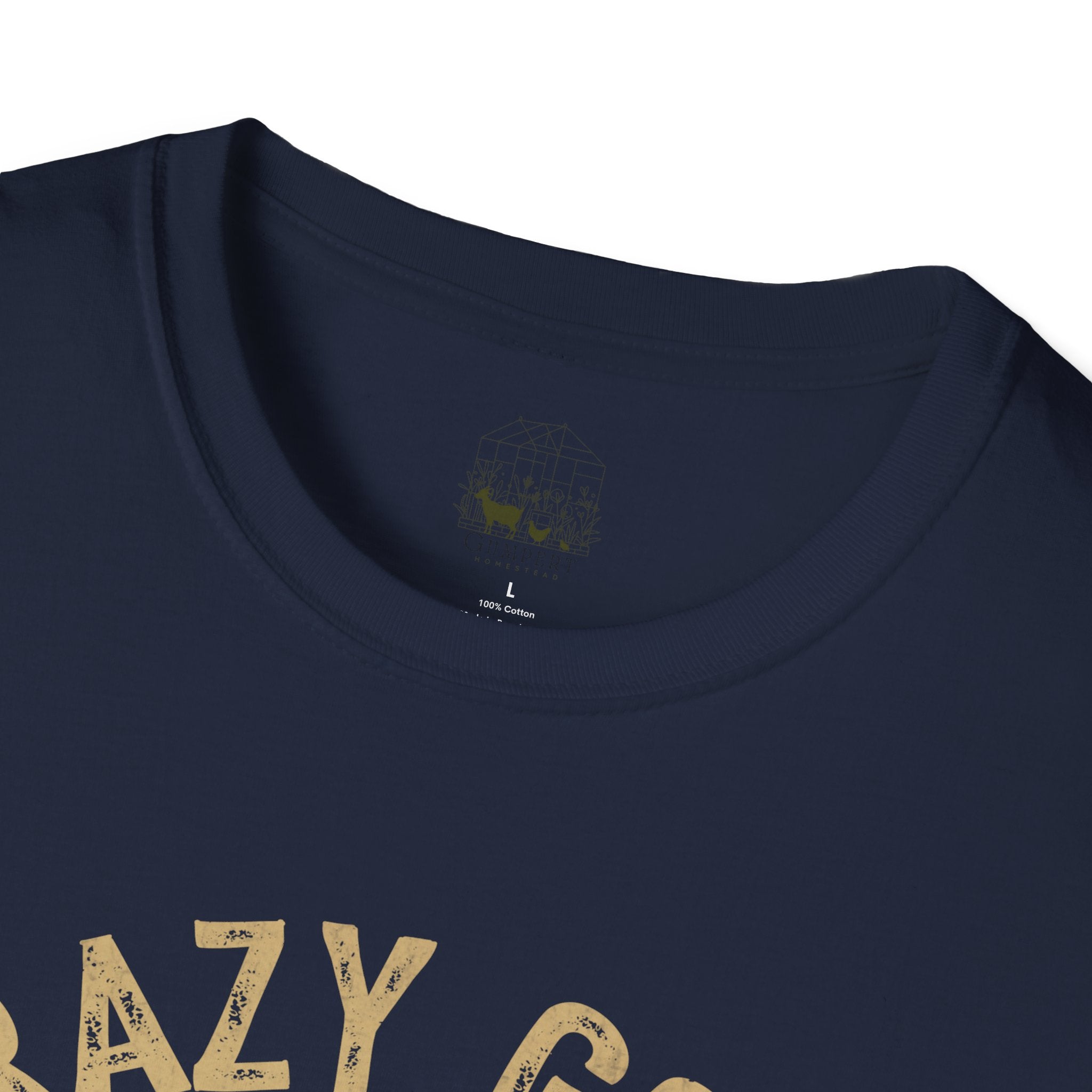 Crazy Goat Lady Vintage Unisex T-Shirt | Funny Goat Lover Farm Life Tee