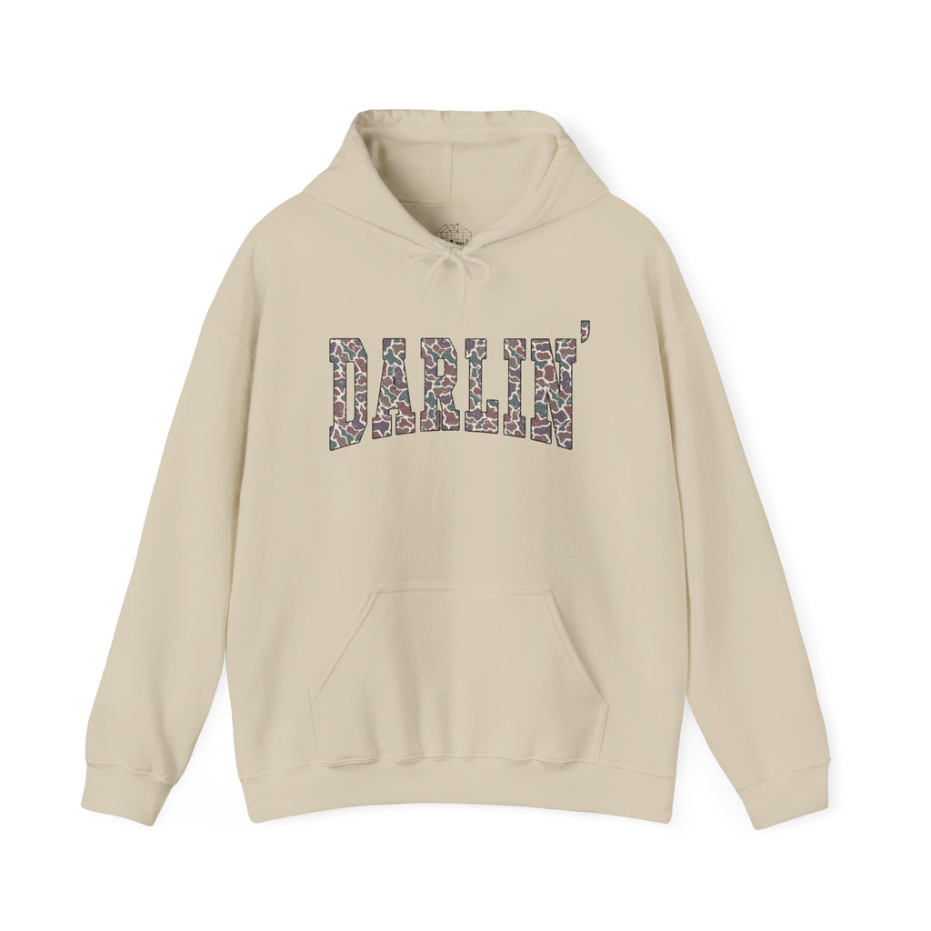 Darlin’ Western Farmhouse Hoodie – Unisex Country Sweatshirt | Cozy Southern Homestead Apparel