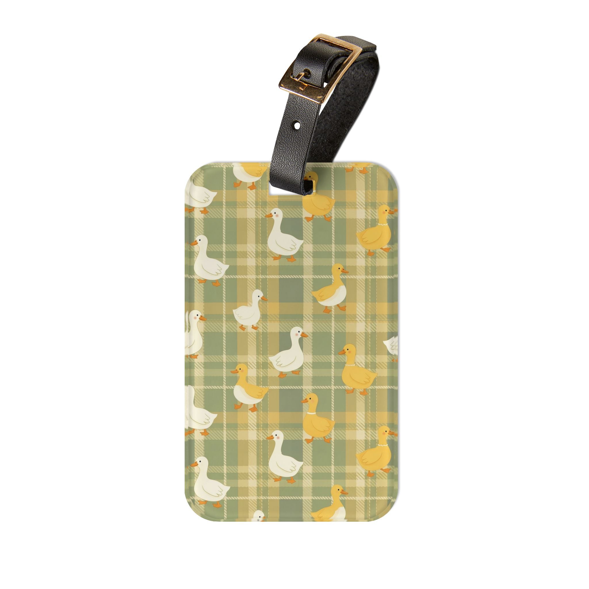 Duck Luggage Tag | Cottagecore Travel Accessory | Farmhouse Duck Suitcase Tag | Rustic Duck Bag Identifier | Gumpert Homestead