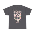 Mama Hen T-Shirt – Chicken Mom Tee, Minimalist Farmhouse Chicken Shirt, Unisex Gildan 5000