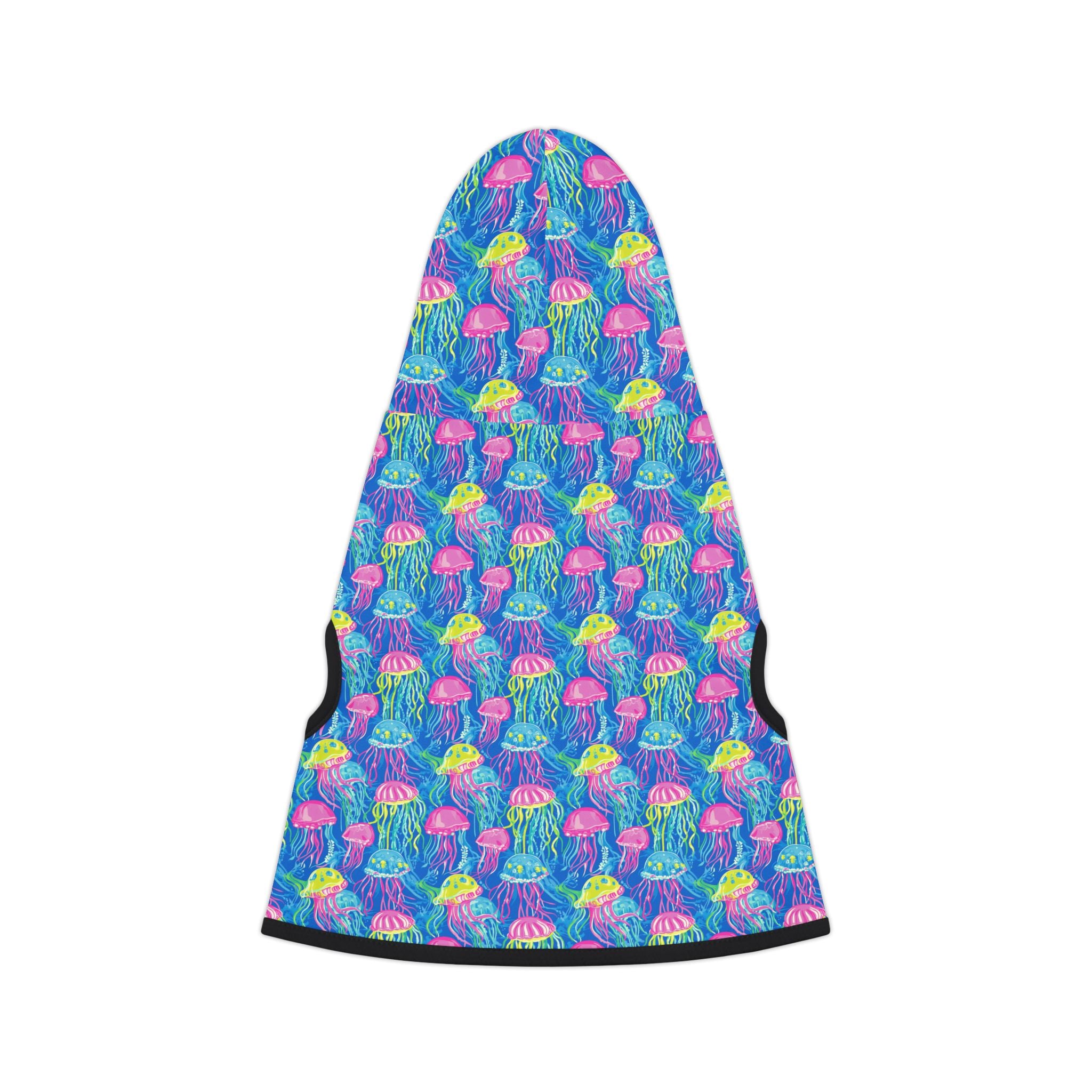 Neon Jellyfish Pet Hoodie, Cute Animal Lover Gift, Dog Sweater, Cat Jumper, Pet Clothing