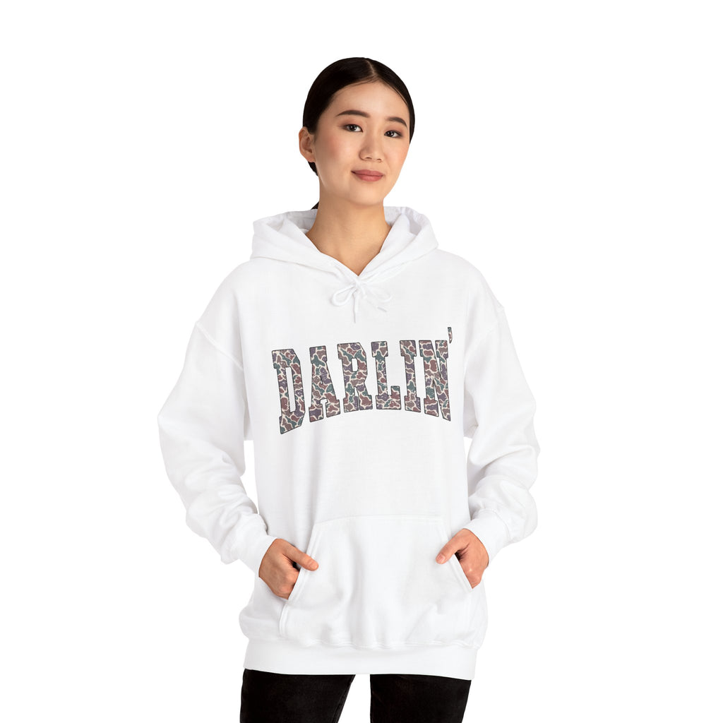 Darlin’ Western Farmhouse Hoodie – Unisex Country Sweatshirt | Cozy Southern Homestead Apparel
