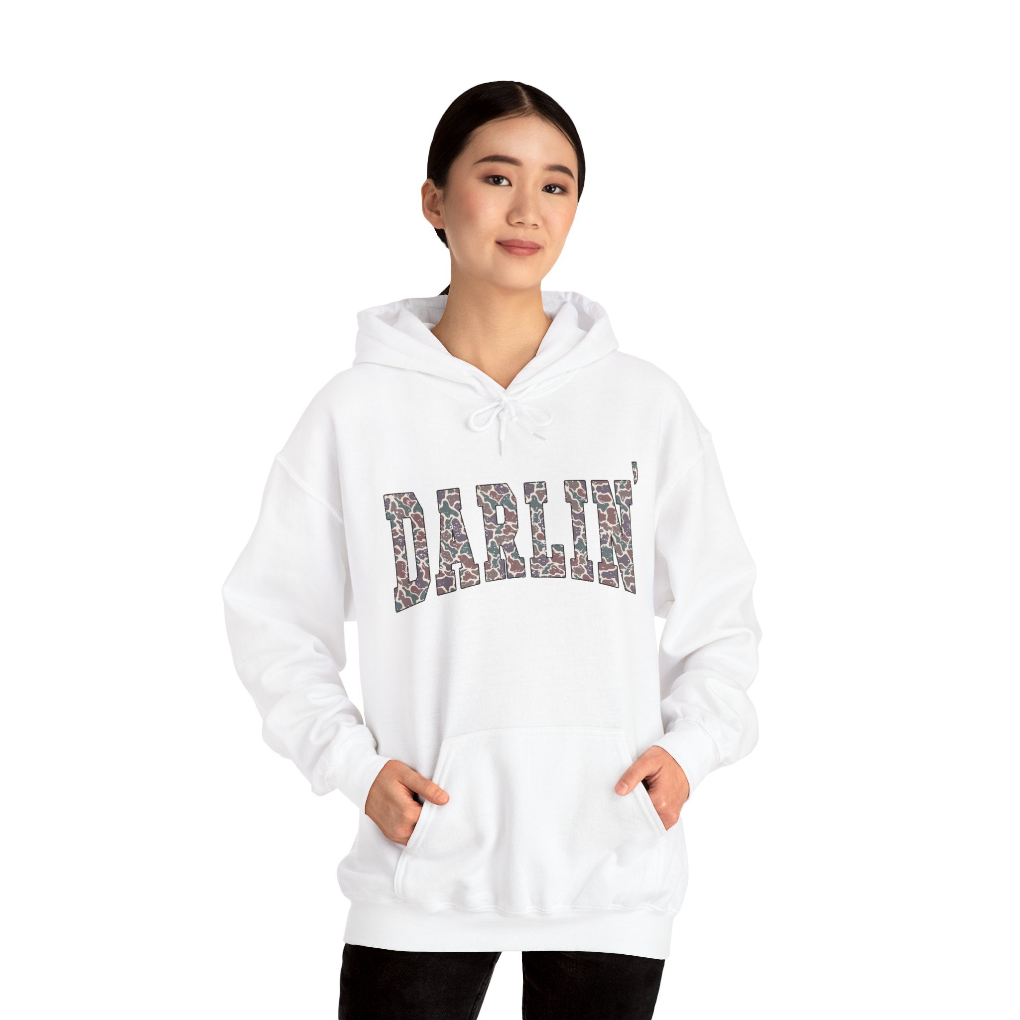 Darlin’ Western Farmhouse Hoodie – Unisex Country Sweatshirt | Cozy Southern Homestead Apparel