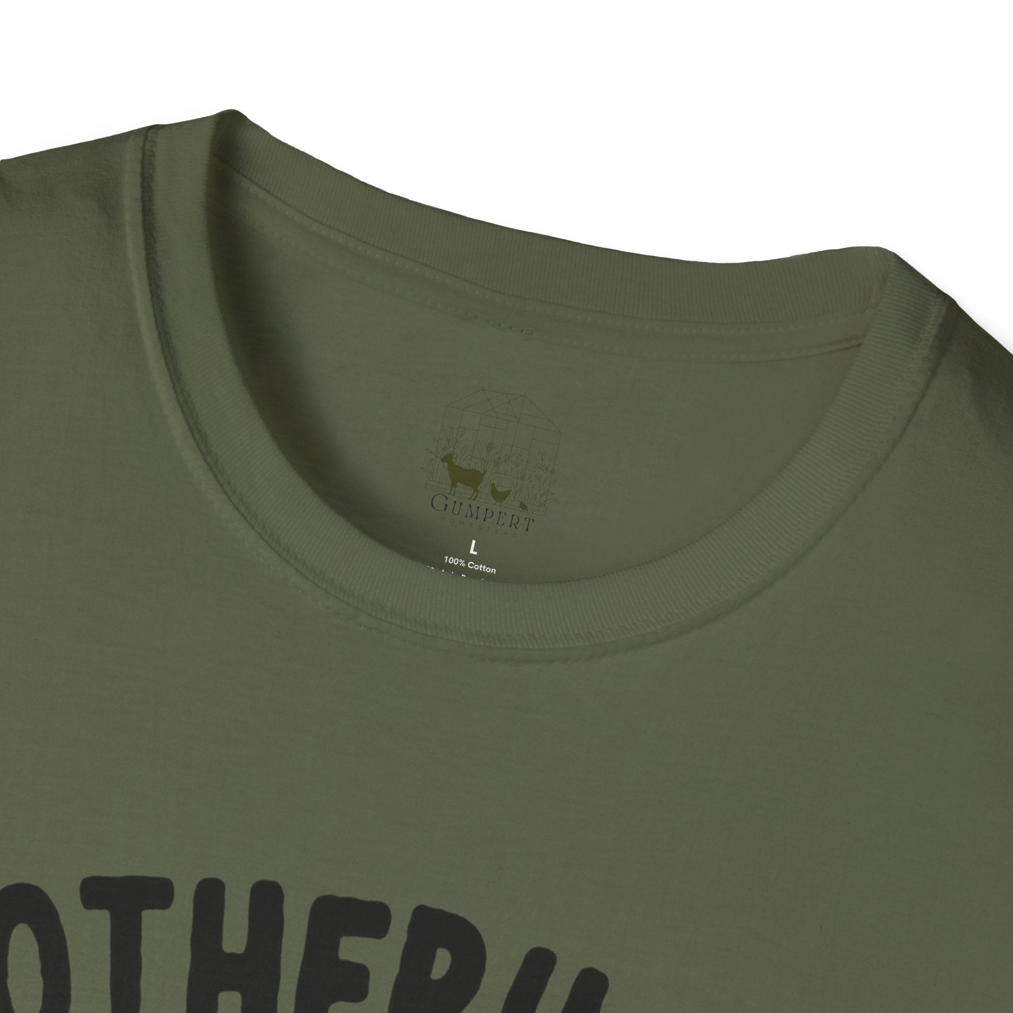Motherhood Is the Realest Hood Funny Duck Mom Unisex T-Shirt | Farm Mom Graphic Tee
