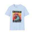 Chicken Daddy T-Shirt – Funny Rooster Shirt, Farm Dad Tee, Retro Farm Chicken Shirt, Backyard Chicken Keeper Gift, Homestead Farm Life Apparel