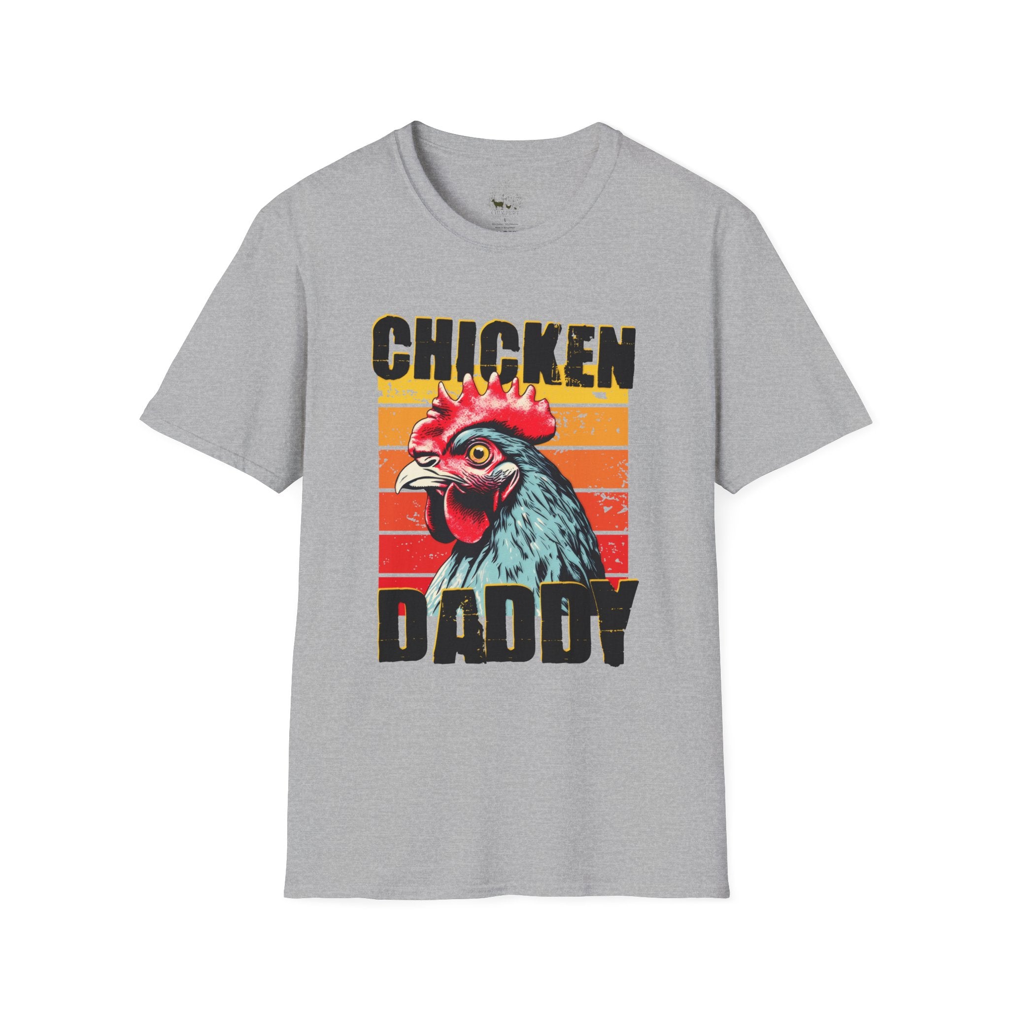 Chicken Daddy T-Shirt – Funny Rooster Shirt, Farm Dad Tee, Retro Farm Chicken Shirt, Backyard Chicken Keeper Gift, Homestead Farm Life Apparel