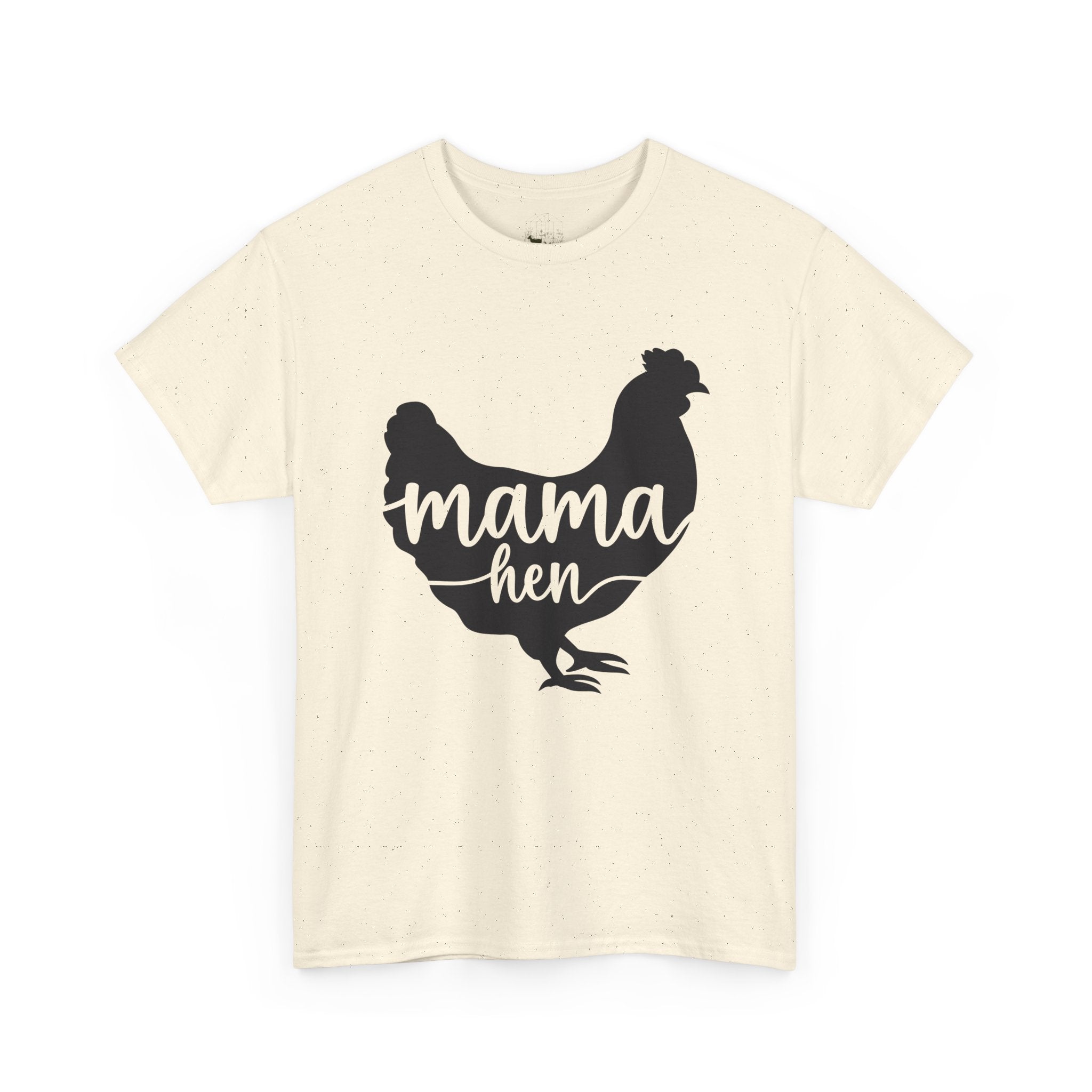Mama Hen T-Shirt – Chicken Mom Tee, Minimalist Farmhouse Chicken Shirt, Unisex Gildan 5000