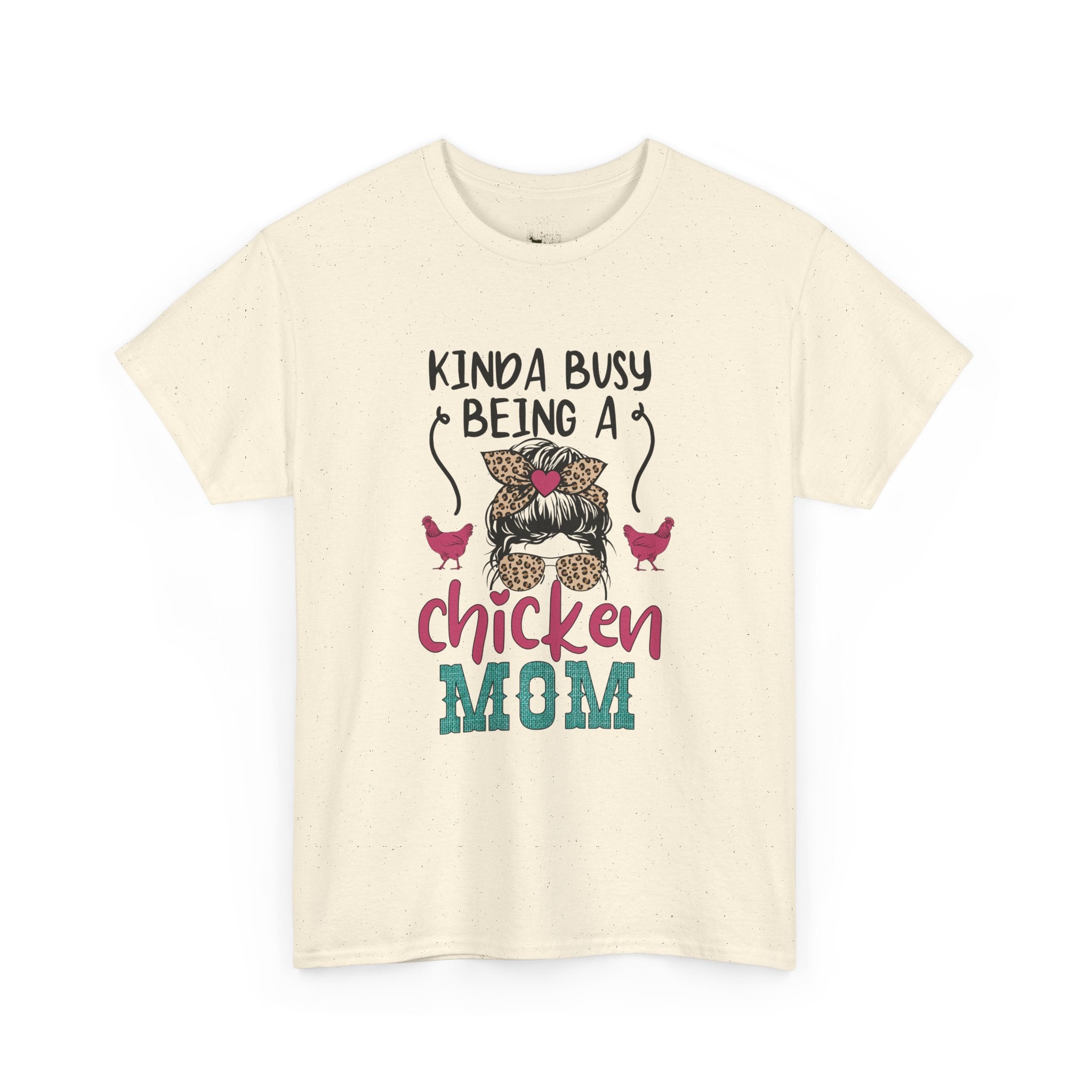Kinda Busy Being a Chicken Mom T-Shirt – Funny Chicken Mom Shirt, Backyard Chicken Keeper Tee, Farm Life Graphic Shirt, Homestead Apparel Gift