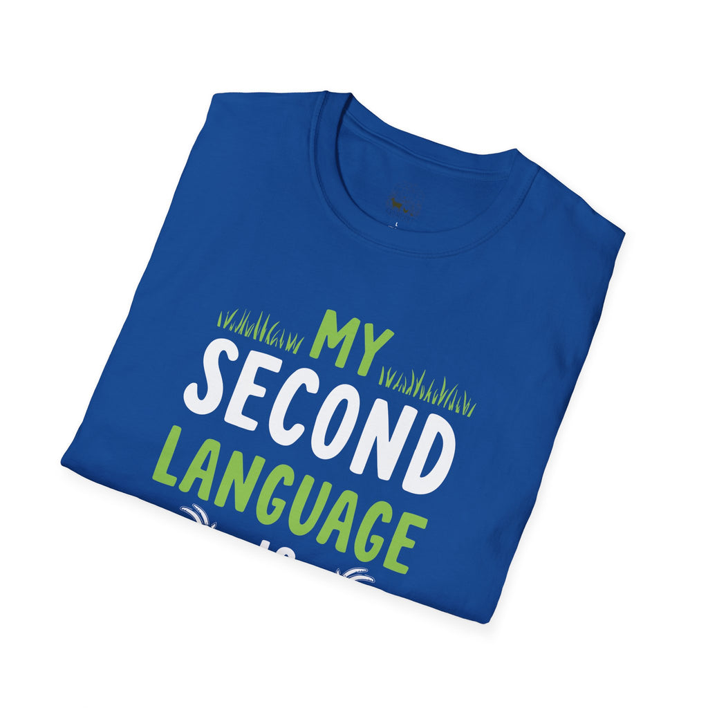 My Second Language Is Goat Funny Unisex T-Shirt | Goat Lover Farm Life Tee