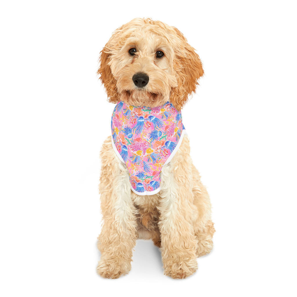Pink Neon Jellyfish Pet Hoodie, Cute Animal Lover Gift, Dog Sweater, Cat Jumper, Pet Clothing
