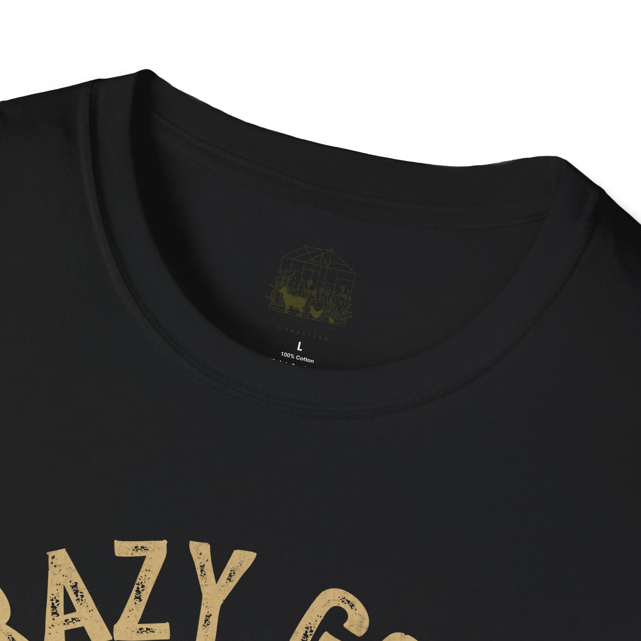 Crazy Goat Lady Vintage Unisex T-Shirt | Funny Goat Lover Farm Life Tee