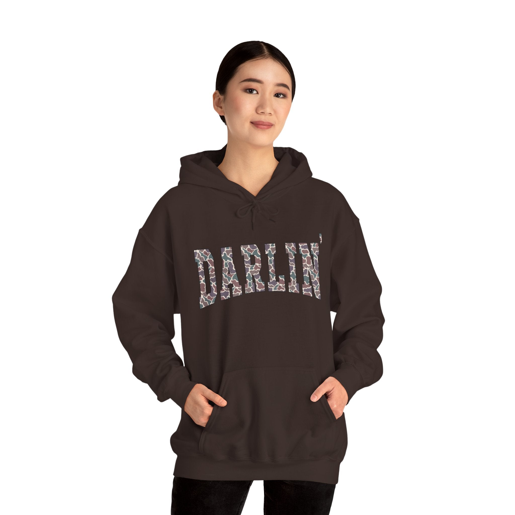 Darlin’ Western Farmhouse Hoodie – Unisex Country Sweatshirt | Cozy Southern Homestead Apparel