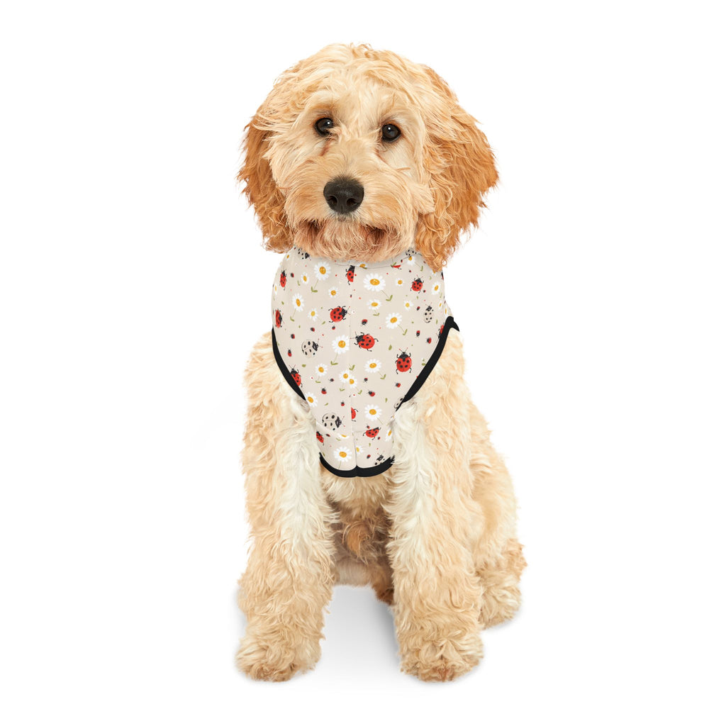 Ladybug Pet Hoodie, Cute Pet Apparel, Animal Lover Gift, Dog Sweater, Cat Jumper, Pet Clothing