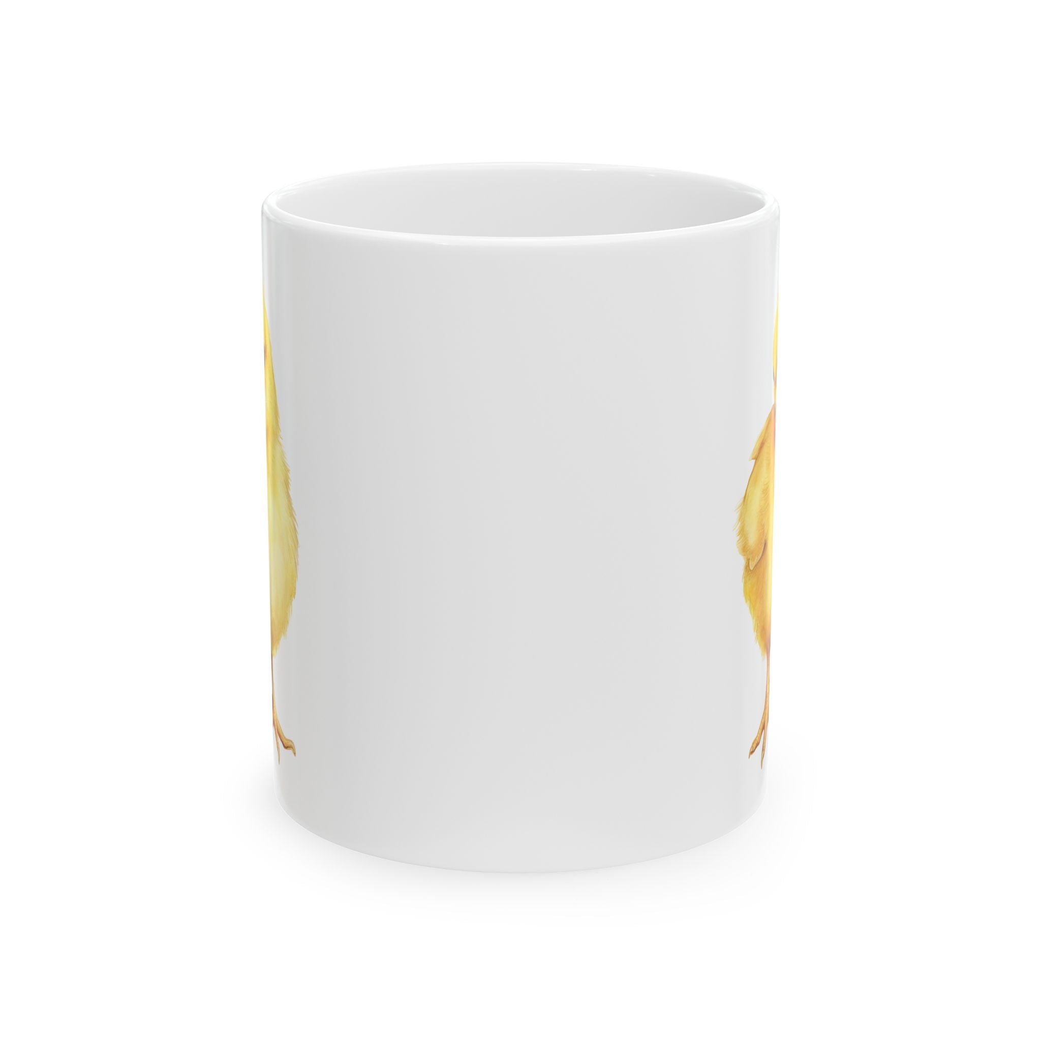 Baby Chick Ceramic Mug – Cute Chicken Coffee Cup, Farm Homestead Mug, Chick Lover Gift (11oz, 15oz)