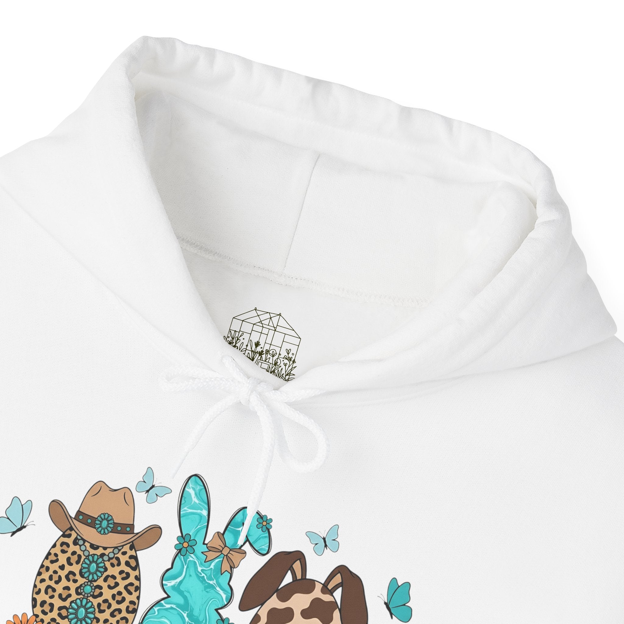Cowgirl Easter Hoodie | Western Bunny Sweatshirt | Farmhouse Easter Pullover | Cowboy Bunny Hoodie | Cottagecore Easter Hoodie | Country Spring Apparel | Homestead Easter Shirt
