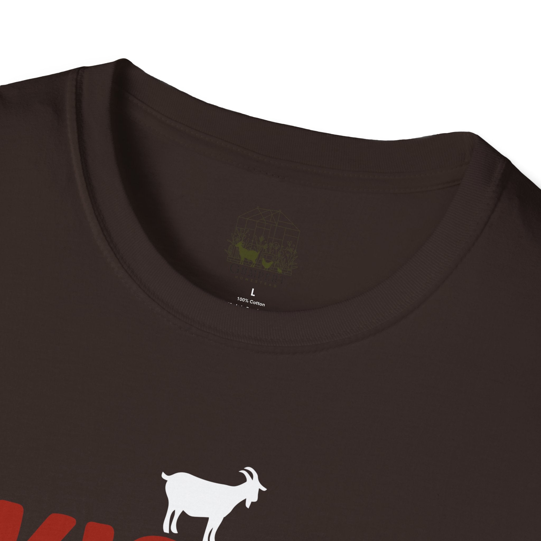 I Kissed a Goat and I Liked It Funny Unisex T-Shirt | Goat Lover Farm Humor Tee