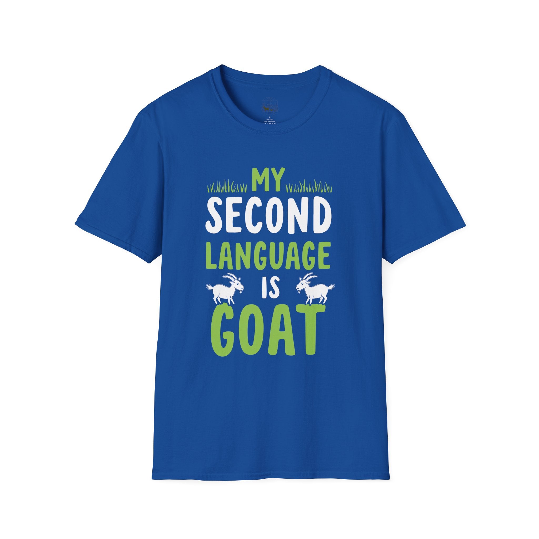 My Second Language Is Goat Funny Unisex T-Shirt | Goat Lover Farm Life Tee